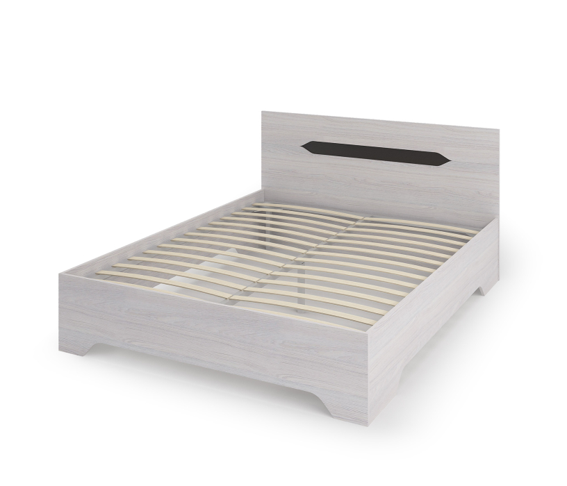 Кровати 140 см, Спальня ВАЛЕНСИЯ КР 011 кровать 1,4х2,0 с ортопедом