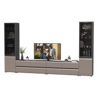 Стенки для гостиной, Сидней стенка для гостиной модульная № 130