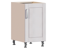 Напольные, Регина РС-45 Шкаф-стол Песочный/Риф белоснежный