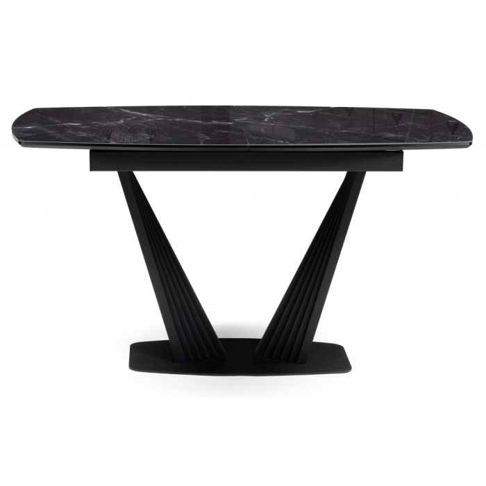 Обеденные столы, Стеклянный стол Вейл 140(180)х80