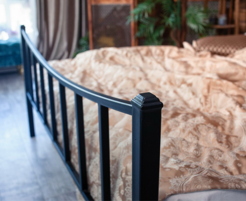 Кровати 160 см, Кровать в стиле лофт Ринальди 1.6