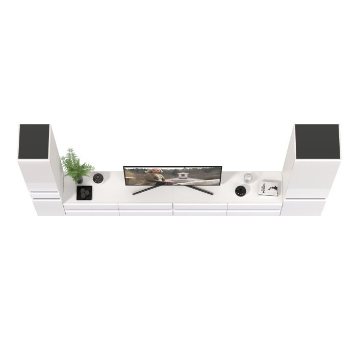 Стенки для гостиной, Мебель в гостиную модульная Сидней № 134