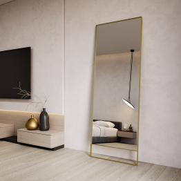 Напольно-настенное зеркало в раме GENGLASS HALFEO SLIM LEG XL