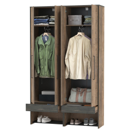 Два шкафа для одежды в прихожую Трувор