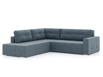Диван-кровать угловой Леос НПБ, рогожка