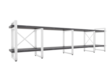 Тумба под ТВ Айсберг Лофт 240 белый