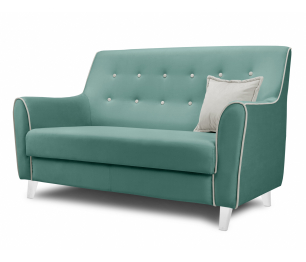 Диван прямой нераскладной Муссон, микровелюр
