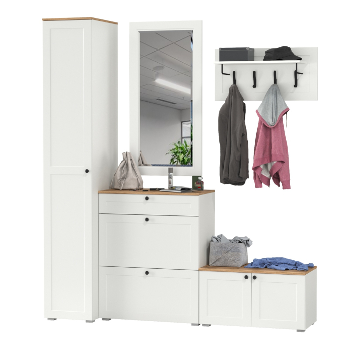 Прихожие, Набор мебели в прихожую Остин № 45