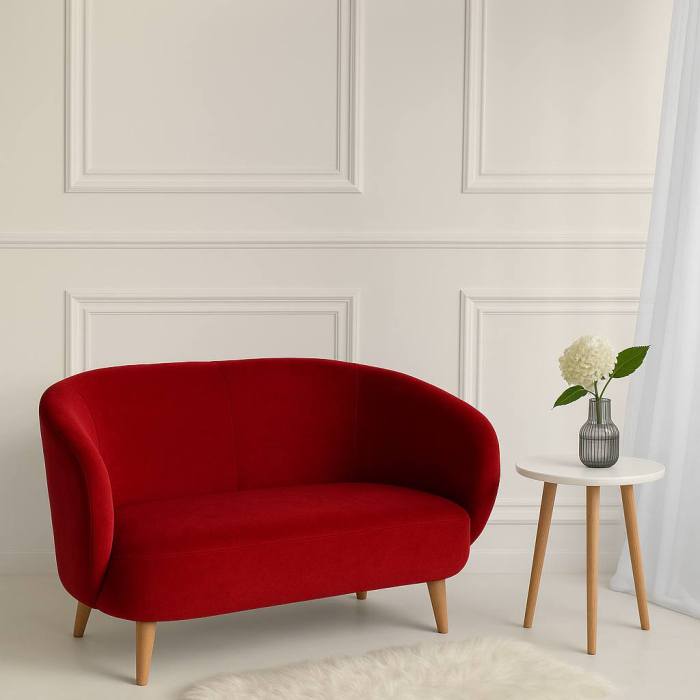 Диваны прямые кухонные, Диван прямой Мод, велюр