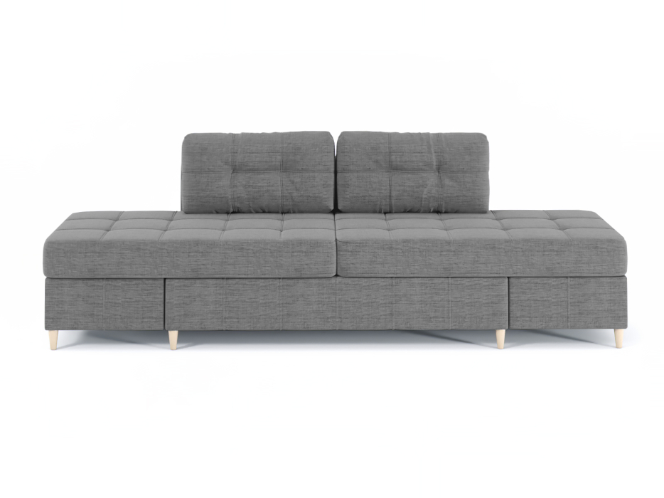 Диваны угловые в гостиную, Диван-кровать угловой Оливер Люкс 2 еврокнижка-трансформер, рогожка