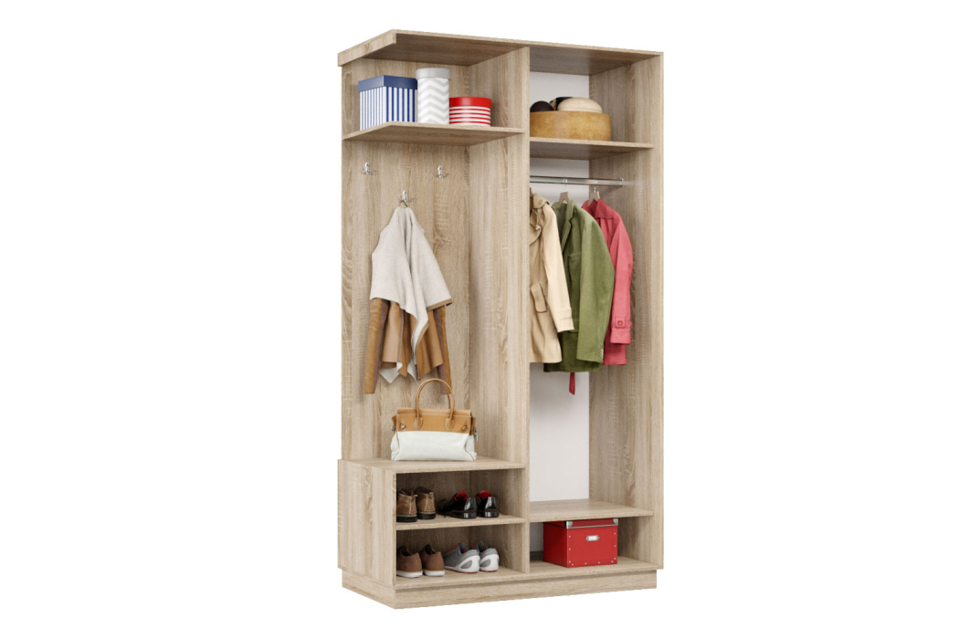 Прихожие, Прихожая Премьер 04 Лайт 11 Левая