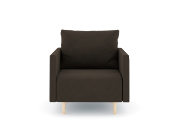 Кресло для отдыха Милли с подлокотниками, велюр