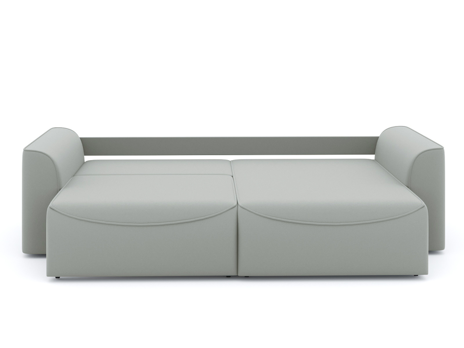 Диваны угловые в гостиную, Диван-кровать угловой Рафаэль еврокнижка НПБ, велюр