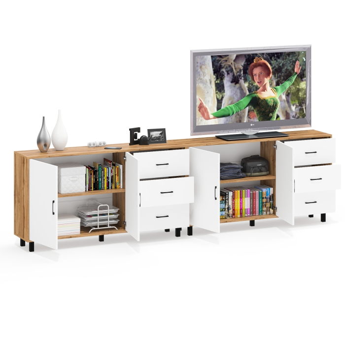 Комоды, Две тумбы-комода широких РВК 123-1604