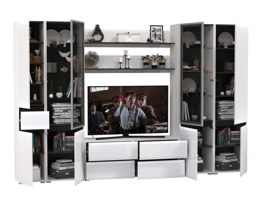 Стенки для гостиной, Сидней стенка в гостиную № 64