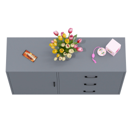 Комод-тумба три ящика и дверка РВК 122-1204