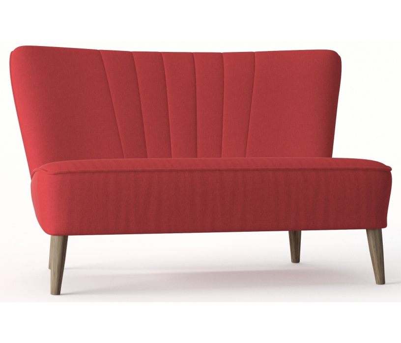 Дизайнерские диваны для гостиной, Диван прямой Зола, Рогожка