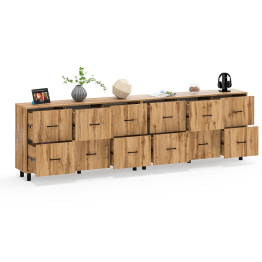 Два комода-тумбы с ящиками и на ножках РВК 127-1504