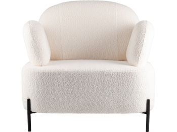 Кресло STOOL GROUP Кэнди с подлокотниками букле