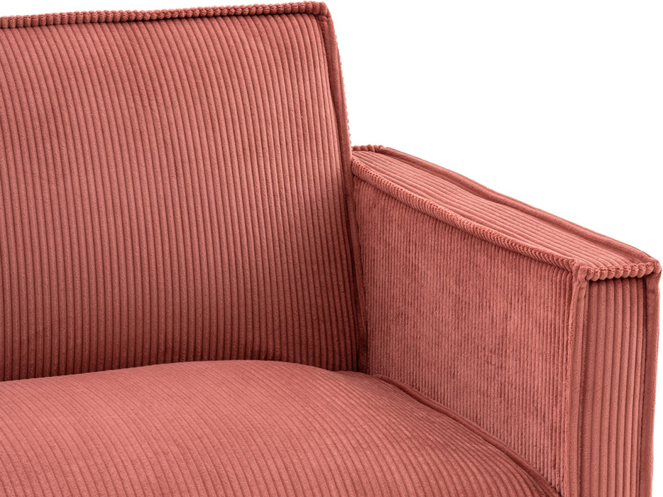 Диваны кровати со спальным местом, Диван прямой STOOL GROUP Кассель велюр рельефный