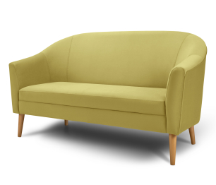 Диван прямой нераскладной Арти, микровелюр