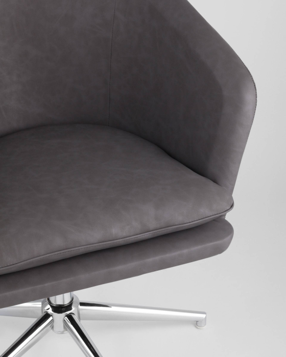 Для офиса и дома, Кресло Харис регулируемое, замша