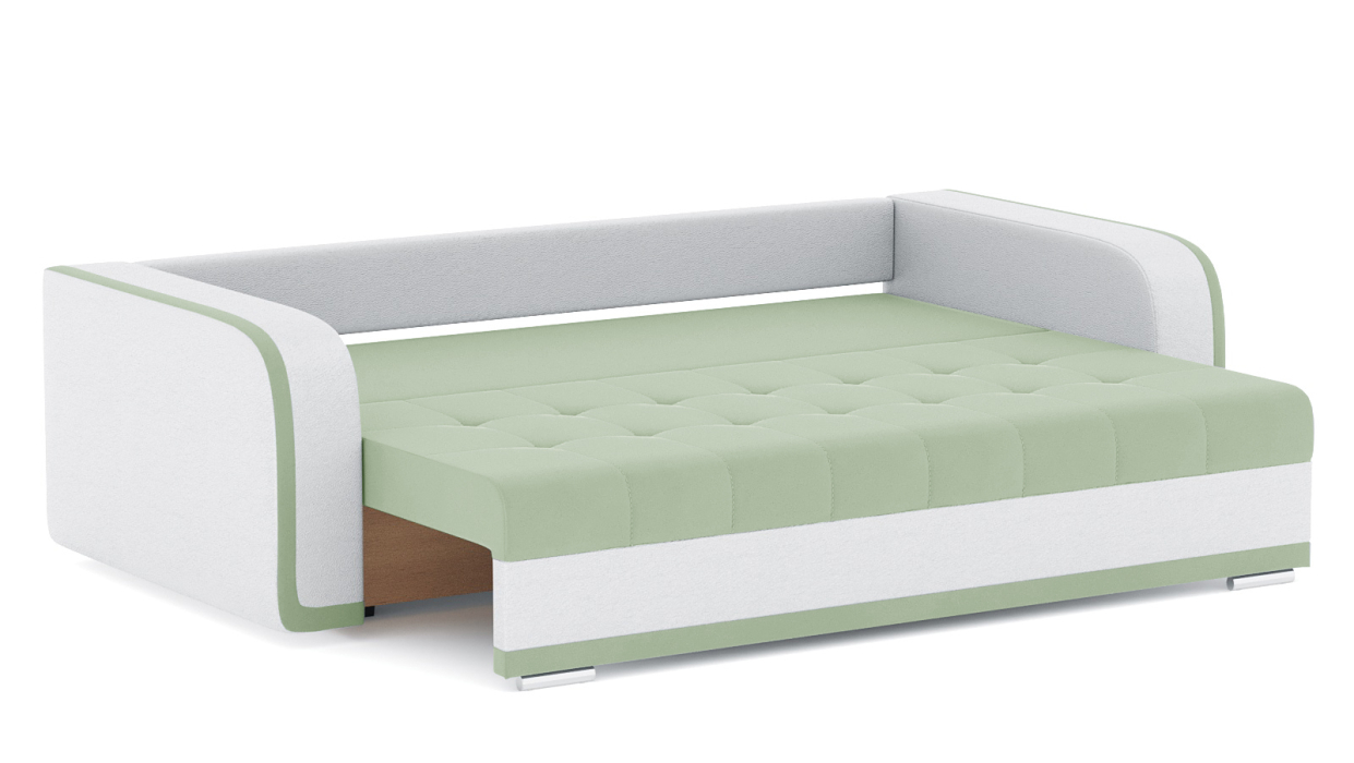 Диваны еврокнижки, Диван-кровать Генри еврокнижка, велюр+кож.зам