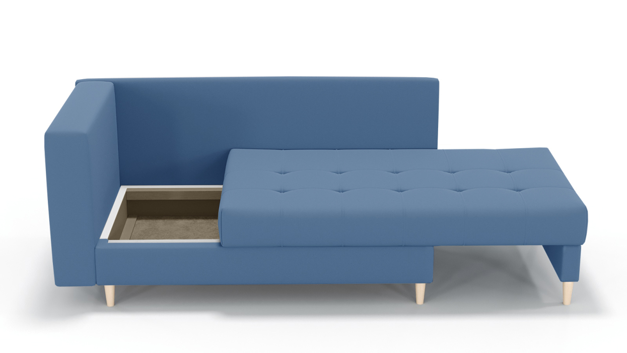 Кушетка диван, Кушетка Лея, велюр