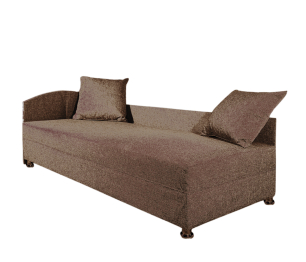 Кровать тахта односпальная 80, левый угол, рогожка