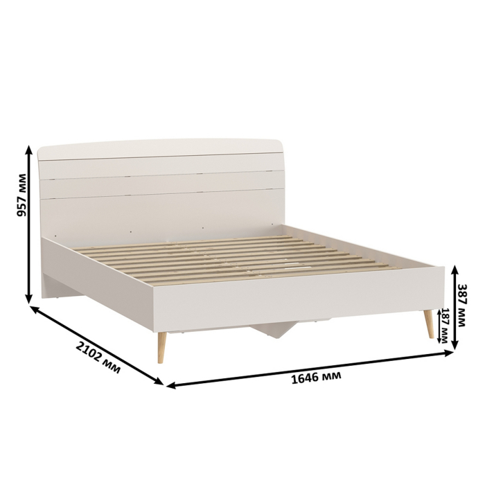 Спальные гарнитуры, Мебель в спальню Афина Сп-20 с кроватью 1600