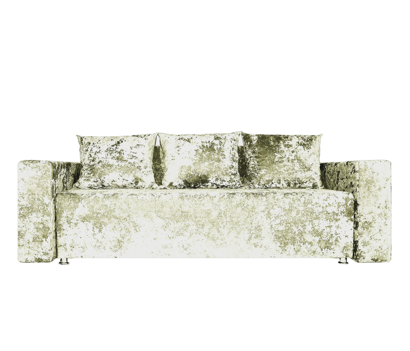 Диваны еврокнижки, Диван-кровать еврокнижка Лаунж плюш, 145