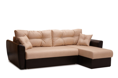 Диван угловой  Амстердам 160, рогожка /экокожа