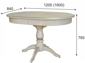 Стол обеденный Мебелик Тарун 4