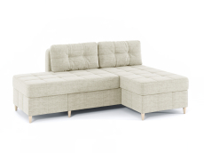 Диваны угловые в гостиную, Диван-кровать угловой Оливер Люкс 2 еврокнижка-трансформер, рогожка