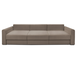 Диван кровать прямой модульный Мэдисон, велюр