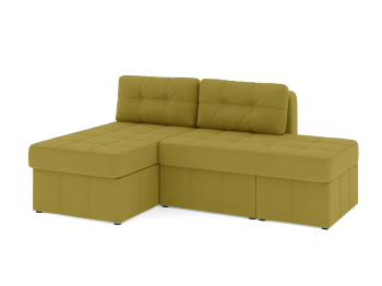 Диван-кровать угловой Оливер Люкс еврокнижка-трансформер, велюр