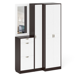 Мебель для прихожей П-6 № 29 МДФ фрезеровка прованс