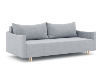 Диван-кровать еврокнижка Смайл с подлокотниками, рогожка Люкс