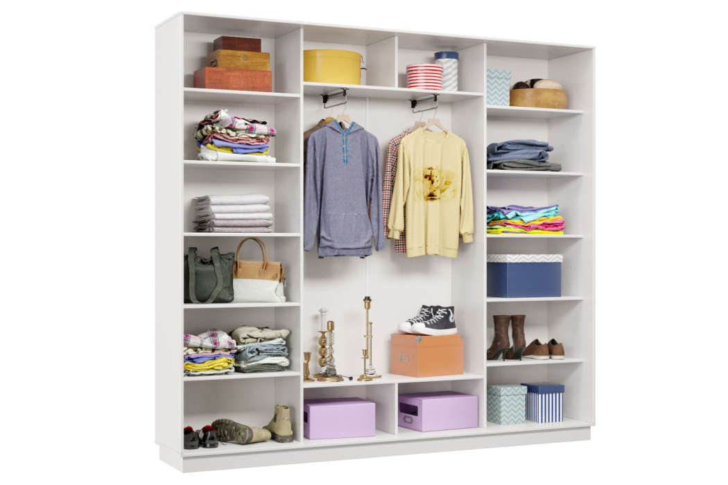 Шкафы-купе, Шкаф-купе Премьер 63 (14;14;14) трёхдверный