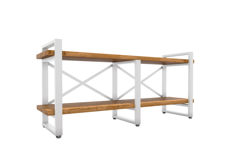 ТВ-тумбы, Тумба под ТВ Айсберг Лофт 120 белый