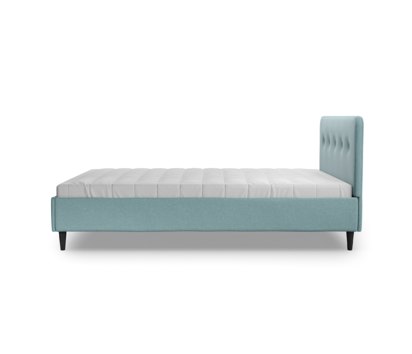 Кровати 140 см, Кровать Дримс 140х200 с кроватным основанием, велюр