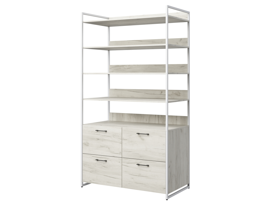 Открытые, Стеллаж Urban Лофт 04 Белый