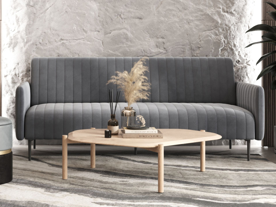 Диваны кровати со спальным местом, Диван прямой STOOL GROUP Дрезден Велюр