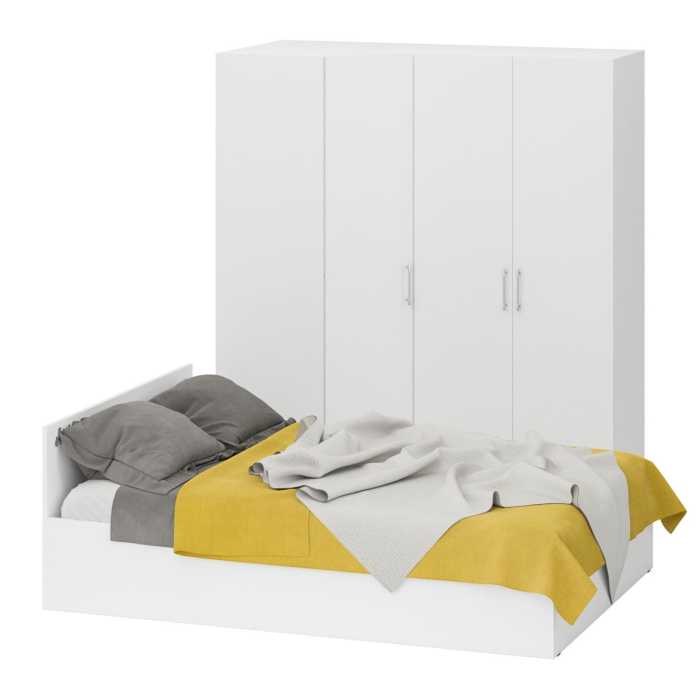 Спальные гарнитуры, Гарнитур Спальный № 2 Стандарт с кроватью 1400