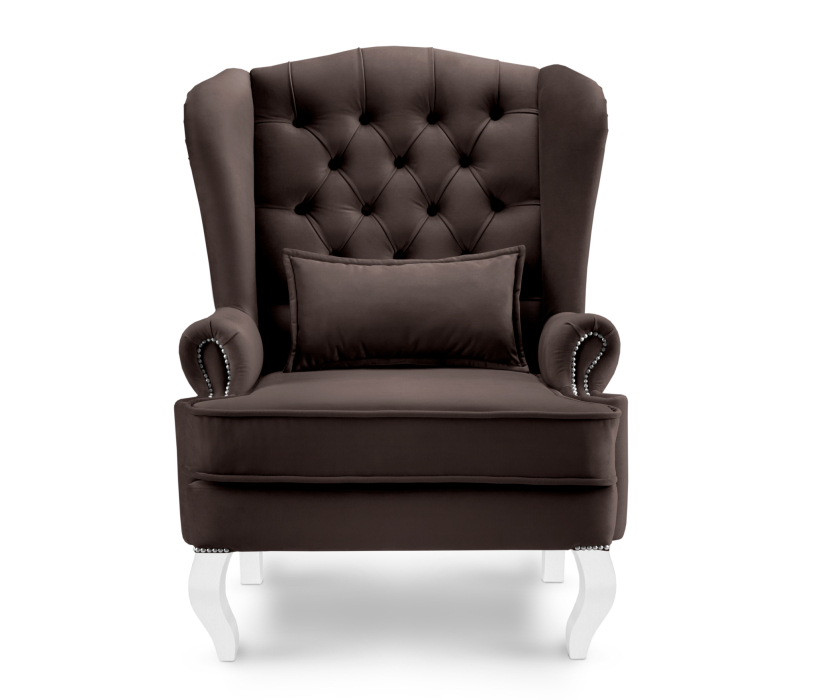 Кресло для отдыха, Кресло дизайнерскиое Лорд, микровелюр