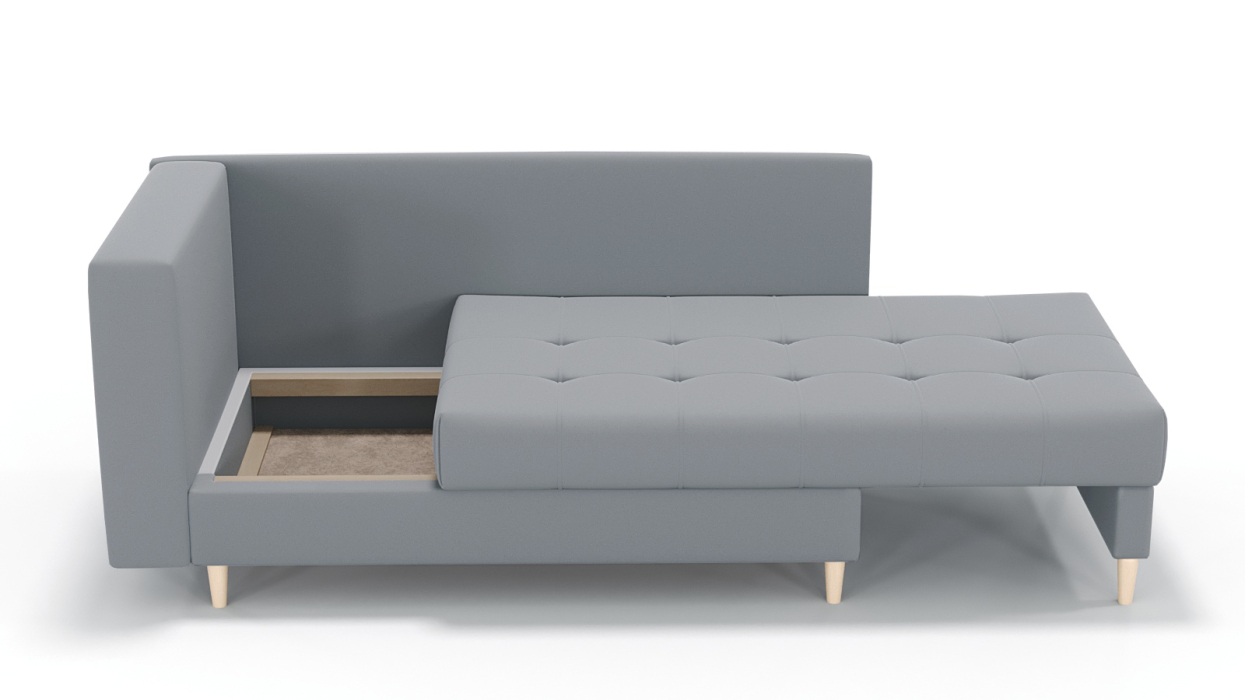 Кушетка диван, Кушетка Лея, велюр