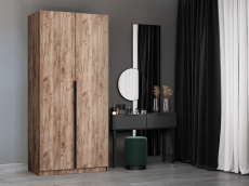 Шкафы распашные, Шкаф складной Е1 Локер ("Гармошка") 101х52,5х220 см