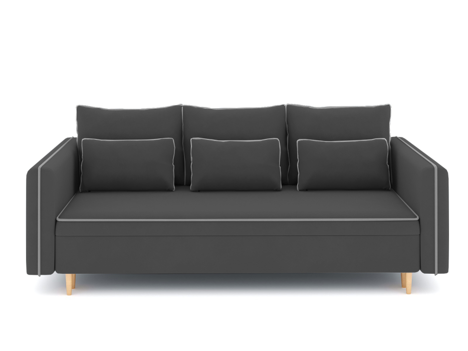 Диваны еврокнижки, Диван-кровать еврокнижка-пантограф Рон, велюр