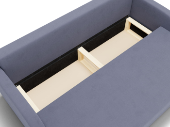 Прямой диван Генри,еврокнижка,велюр