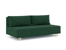 Диваны еврокнижки, Диван-кровать Милли без подлокотников, велюр